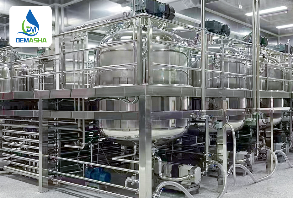 Demasha mixing system