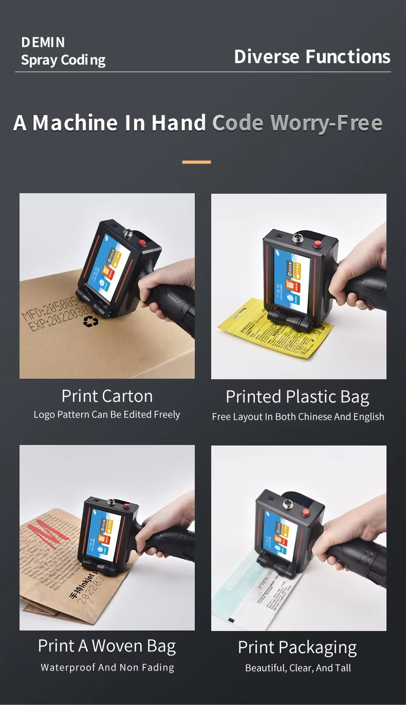 Advanced Handheld Inkjet Printer: Portable Printing Technology for ...